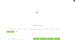 Desktop Screenshot of mexicanfiesta.org